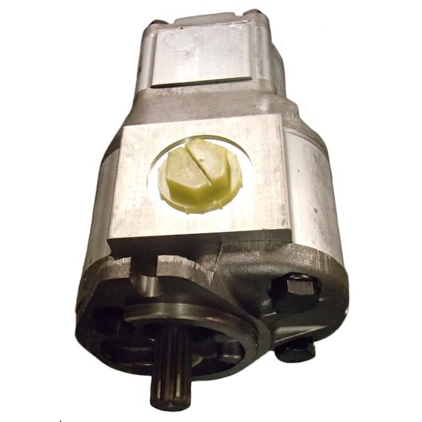 New Ind Construction Hydraulic Double Gear Pump Fits Bobcat